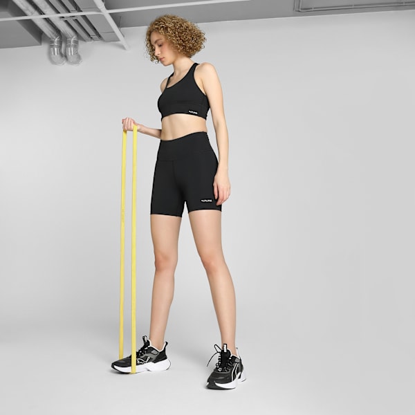 Fit Women's High-Waist 5" Training Shorts, PUMA Black, extralarge-IND